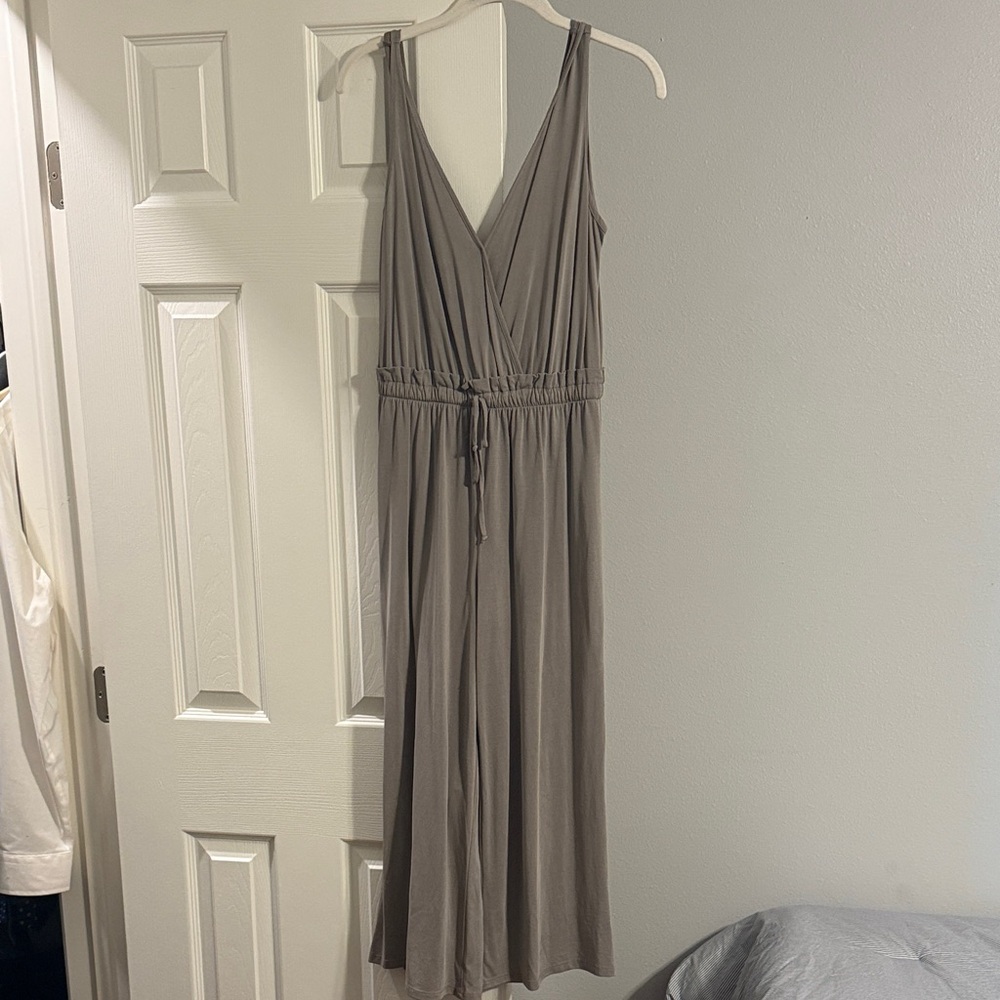 Sienna Sky Taupe Jumpsuit